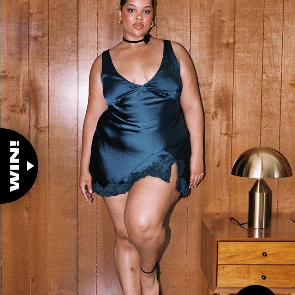 Princess Polly Athenian mini plus size slip dress